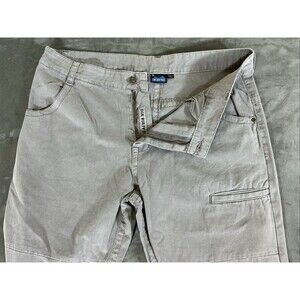 Kavu 34x33 Gray Outdoor Trail Climbing Adventure Pants Men’s Heavy Cotton